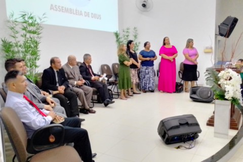 IGREJA EVANGÉLICA ASS DE DEUS JARDIM LEONOR  HOMENAGEM DIA DAS MAES